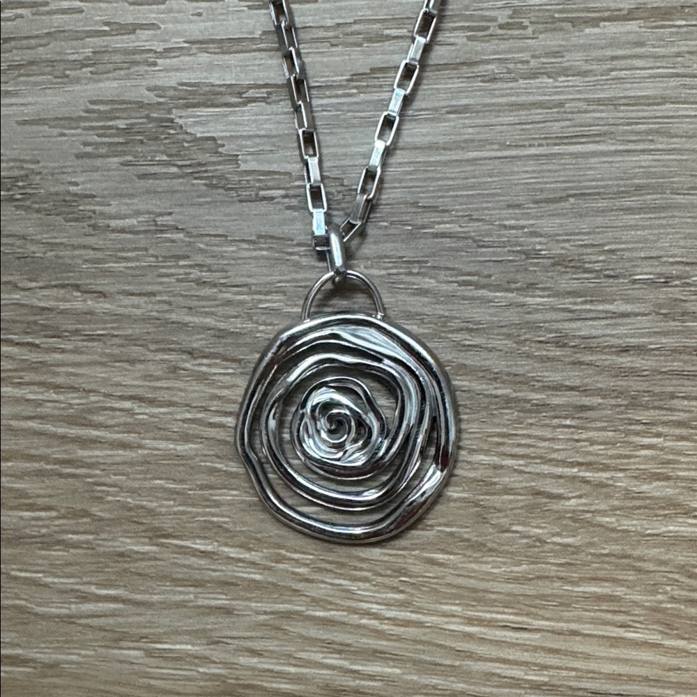Spiral Pendant Necklace - Picture 3 of 4